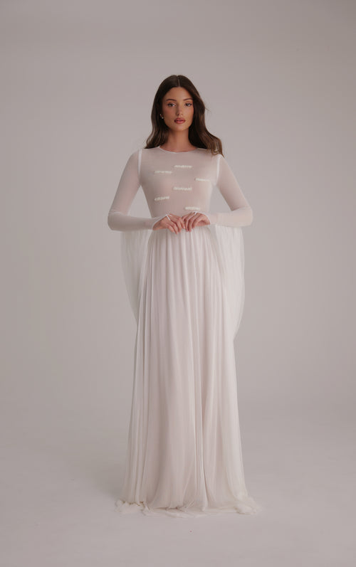 Alina Pearl Gown
